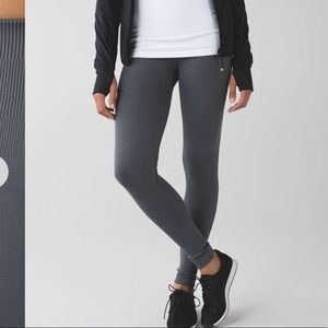 NWOT Lululemon zone in tight size 6 dark slate